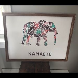 Namaste and Lotus